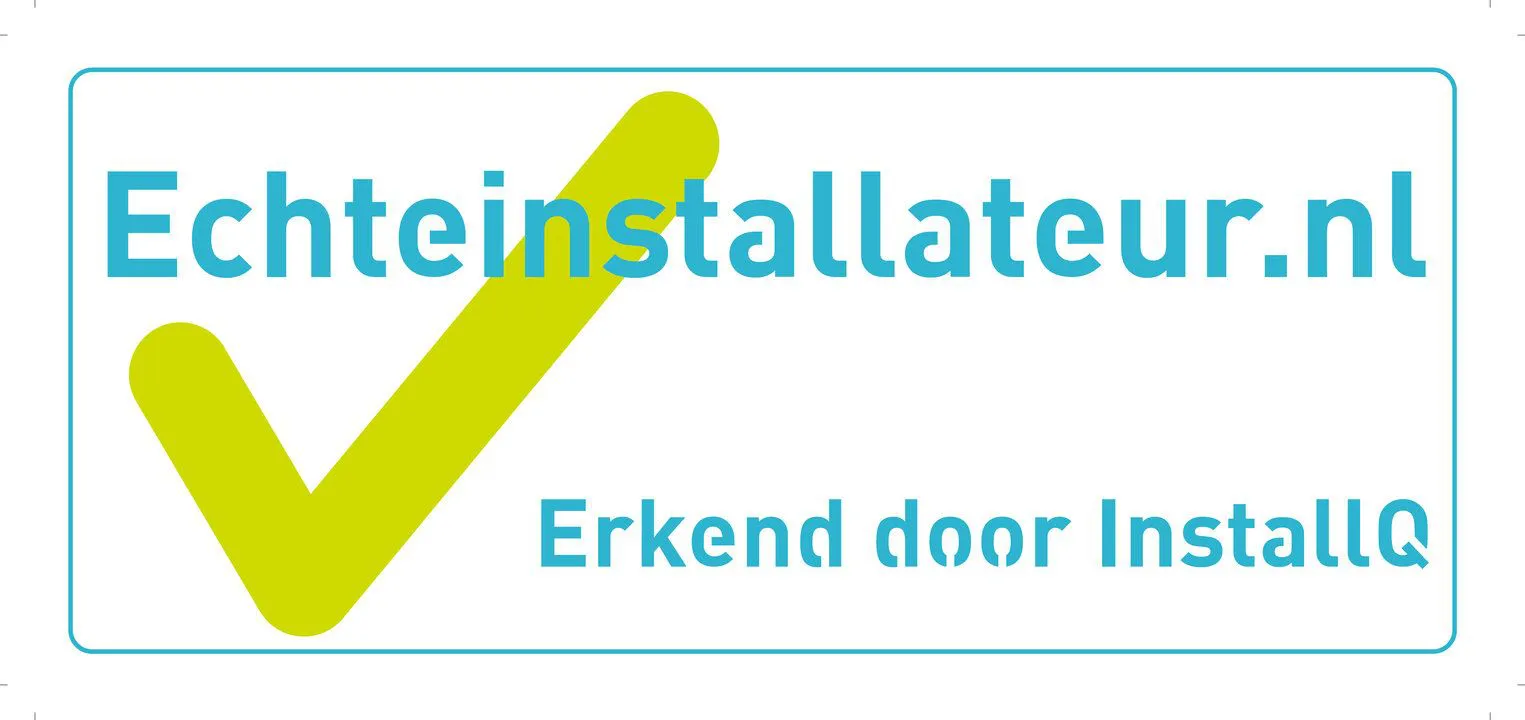 InstallQ Gecertificeerd Logo - Bewijs van Expertise PV Monteur BV